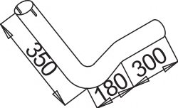 DINEX 52178 Exhaust Pipe